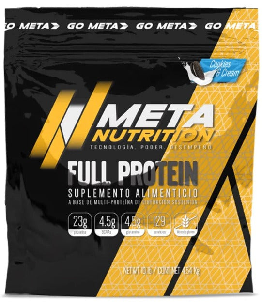 FULL PROTEIN META NUTRITION 10LB. 129 SERVICIOS