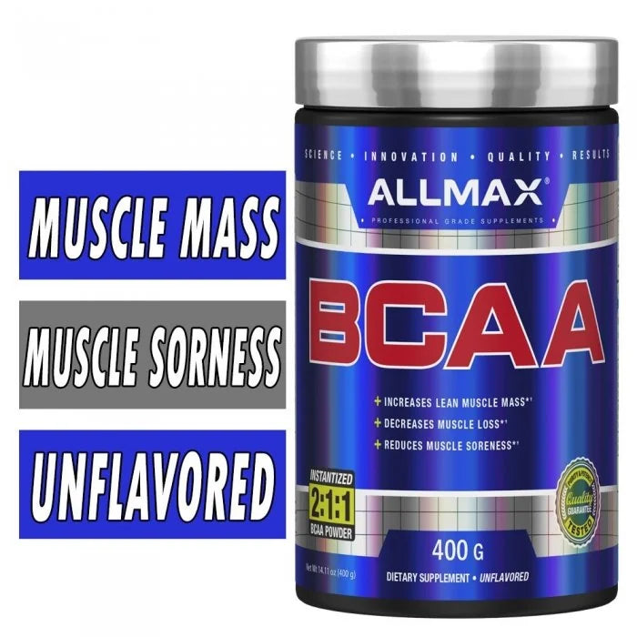 BCAA ALLMAX 80 SERV 400G