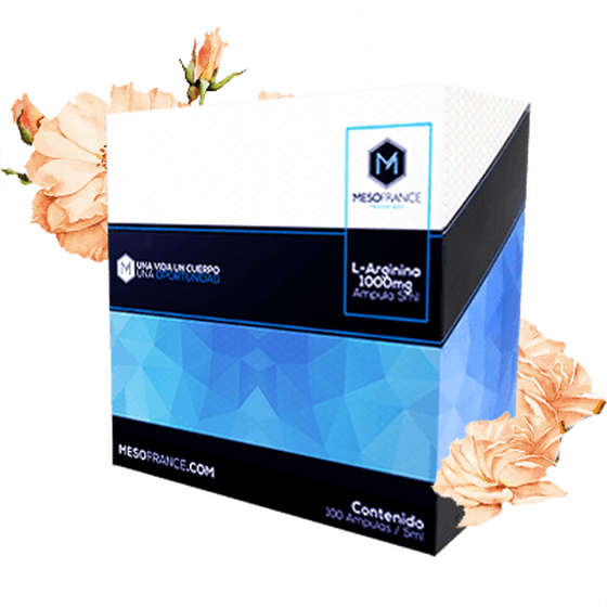 L-Arginine Ampoule 5ML MESOFRANCE blister 10 ampoules