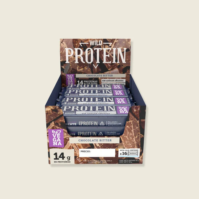 WILD FOODS VEGAN WILD PROTEIN BARS 1 SERVING 45 GRAMS EACH
