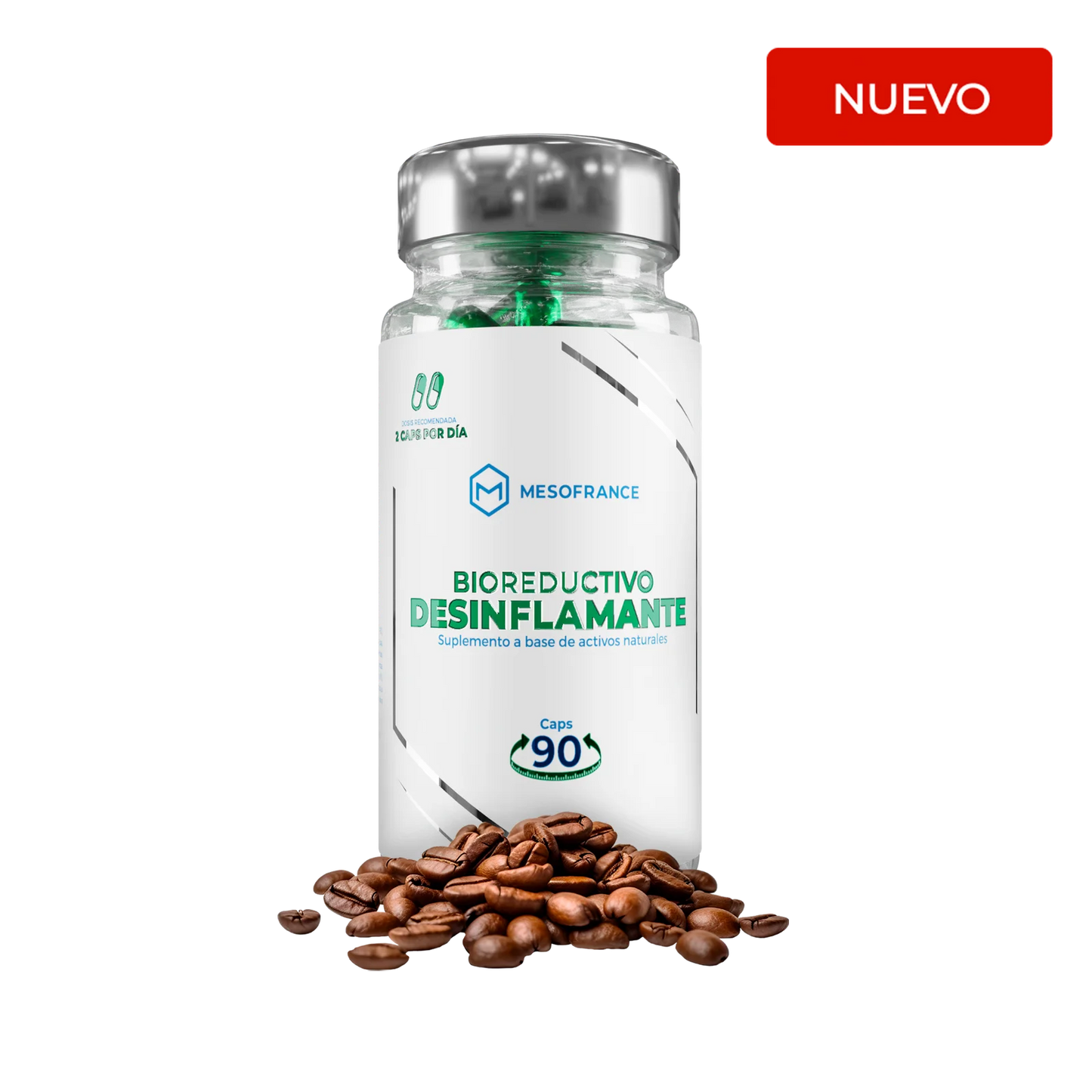BIOREDUCTIVO DESINFLAMANTE MESOFRANCE 90 CAPSULAS