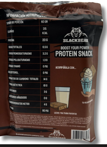 BARRA DE PROTEINA BLACKBEAR CAJA 10PZ