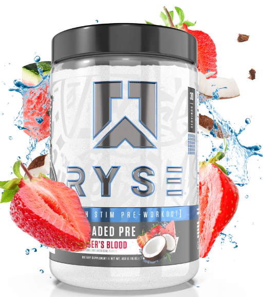 PRE-WORKOUT RYSE LOADED 30 SERVIDAS 430 GRS. (15.5 OZ)
