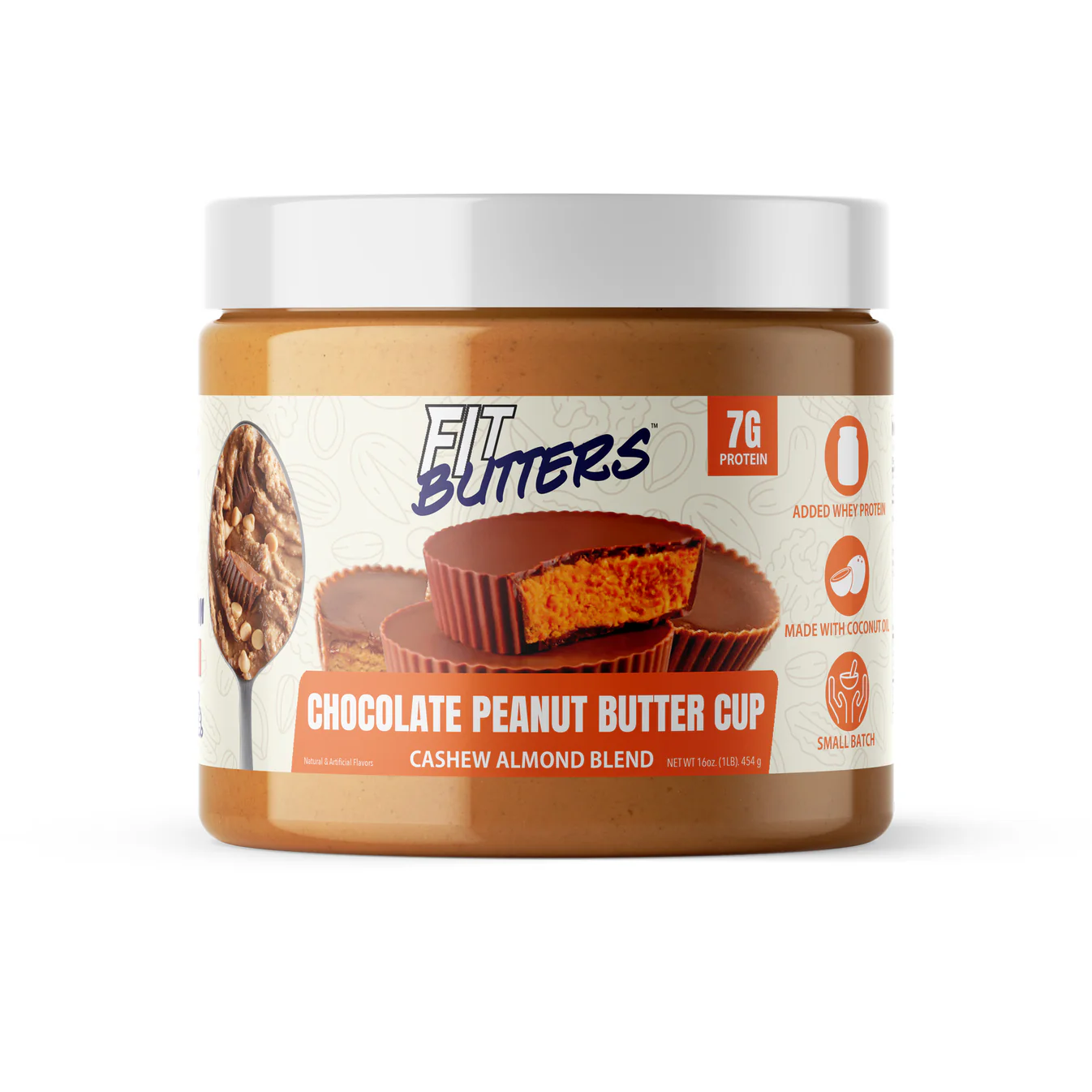 FIT BUTTERS (MANTEQUILLA DE MANÍ) 454G