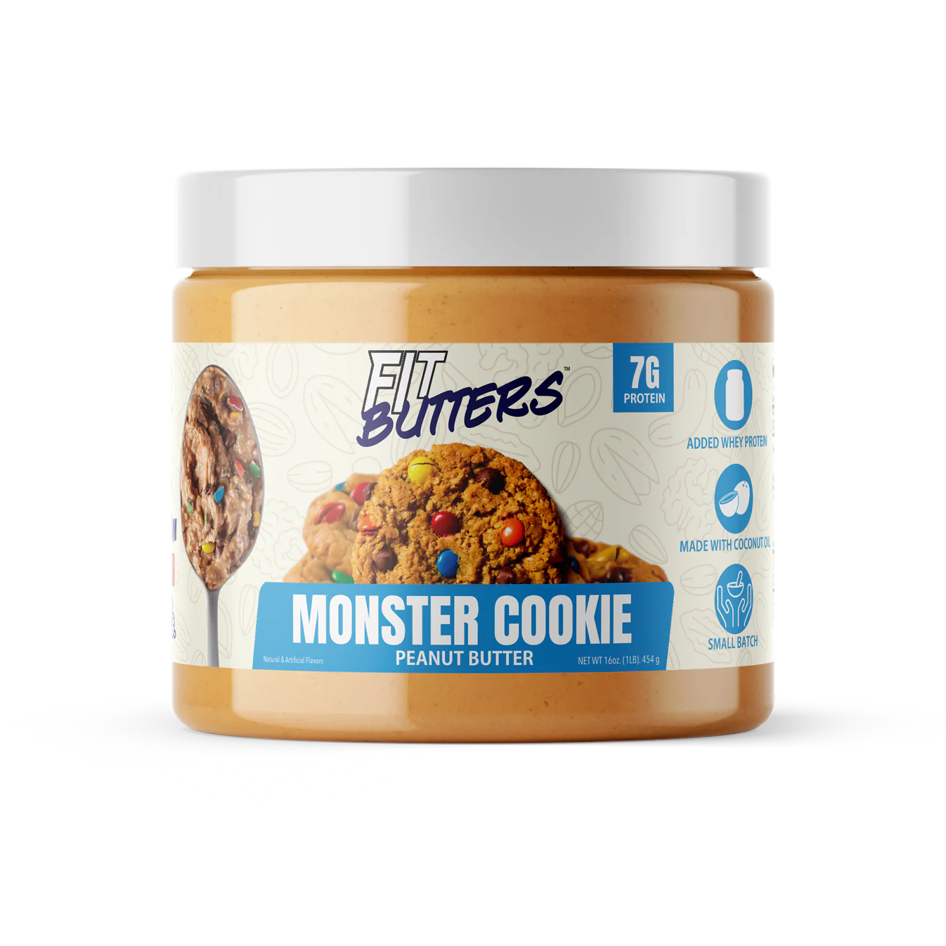 FIT BUTTERS (MANTEQUILLA DE MANÍ) 454G