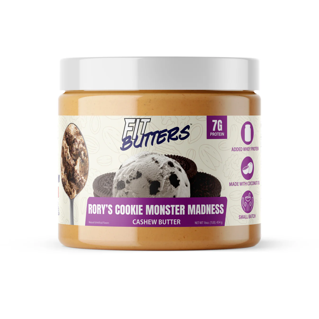 FIT BUTTERS (MANTEQUILLA DE MANÍ) 454G