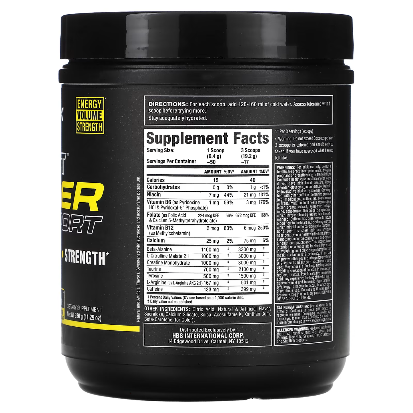 IGNITER SPORT ALL MAX NUTRITION 50 SERVICES