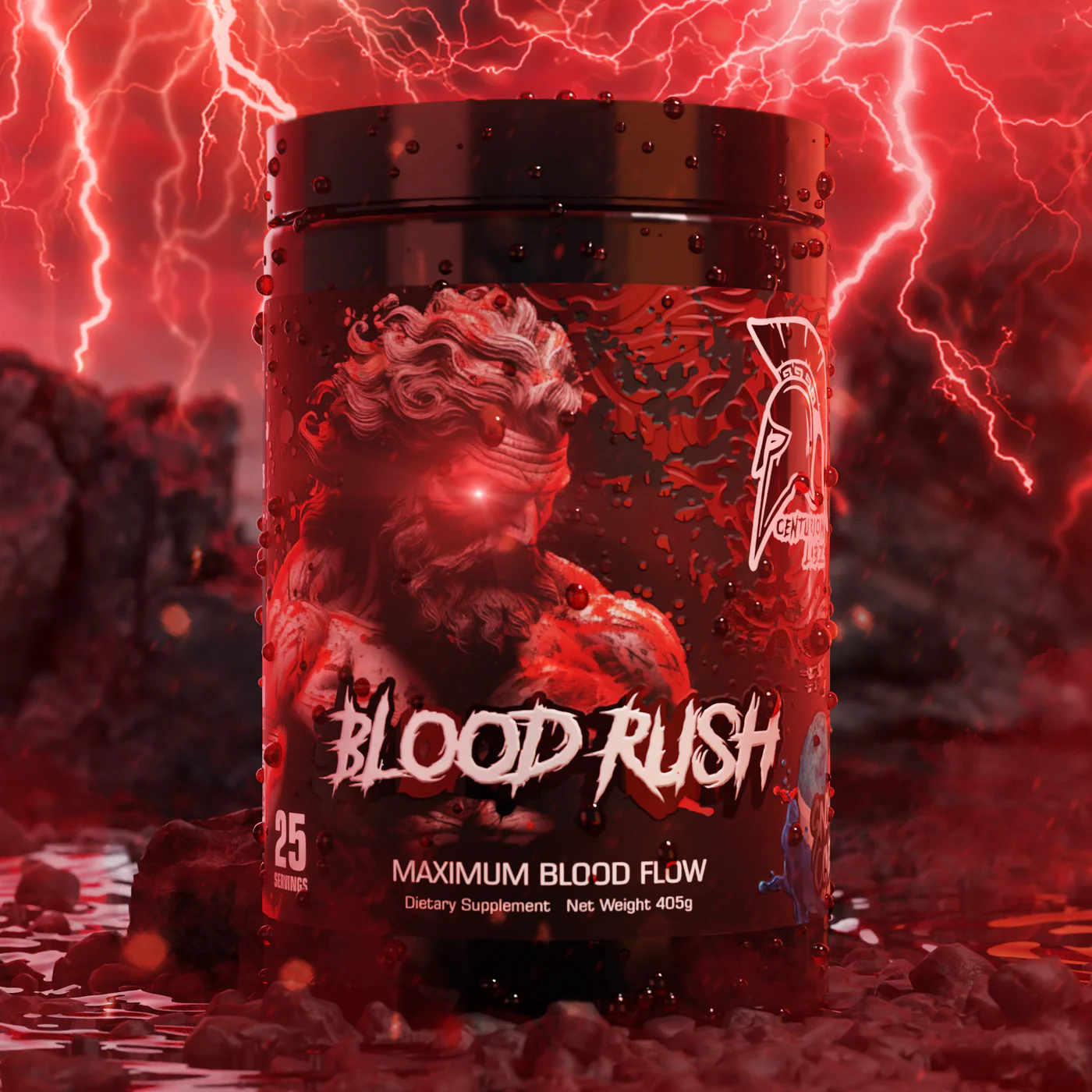 BLOOD RUSH MAXIMUM BLOOD FLOW CENTURION LABZ 25 SERVIDAS