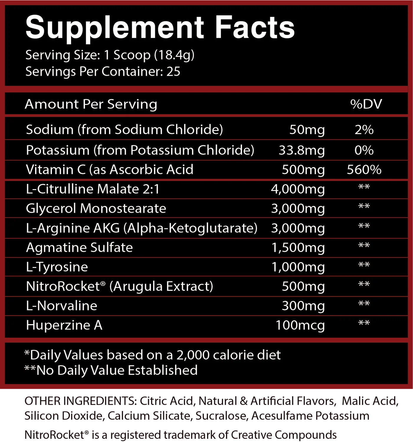 BLOOD RUSH MAXIMUM BLOOD FLOW CENTURION LABZ 25 SERVIDAS