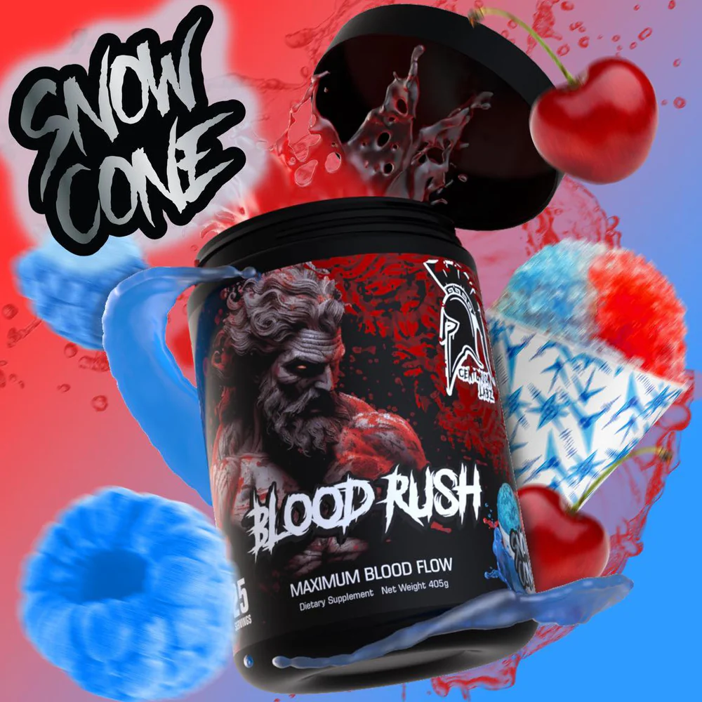 BLOOD RUSH MAXIMUM BLOOD FLOW CENTURION LABZ 25 SERVIDAS