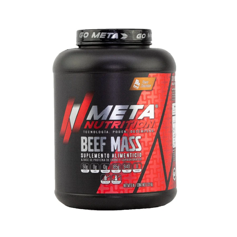 BEEF MASS META NUTRITION 11 SERVICIOS