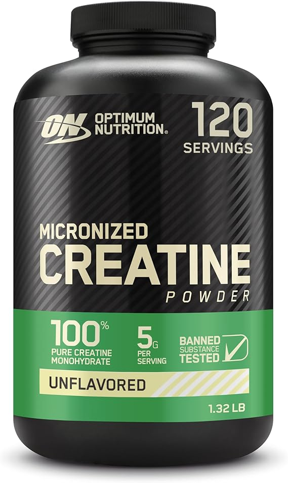MICROMIZED CREATINE POWDER OPTIMUN NUTRITION 120 SERVS