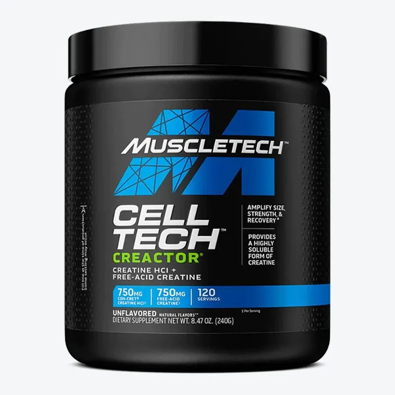 CREATINE HCI CELL TECH CREACTOR MUSCLE TECH 120 SERVICIOS
