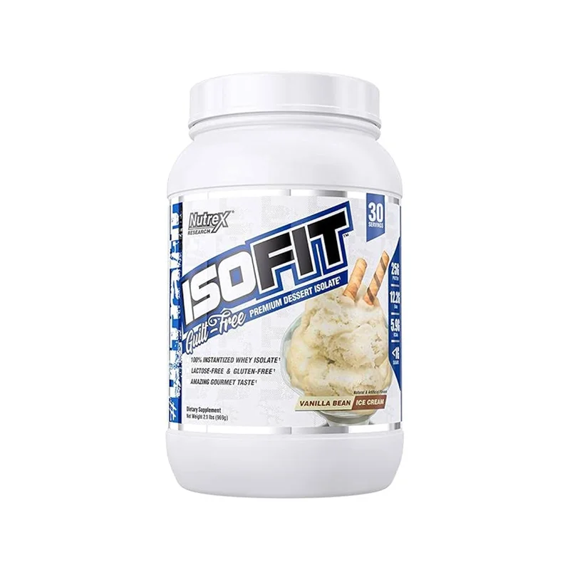 WHEY ISOLATE PROTEIN ISOFIT NUTREX RESEARCH 70 SERVES 5LBS.