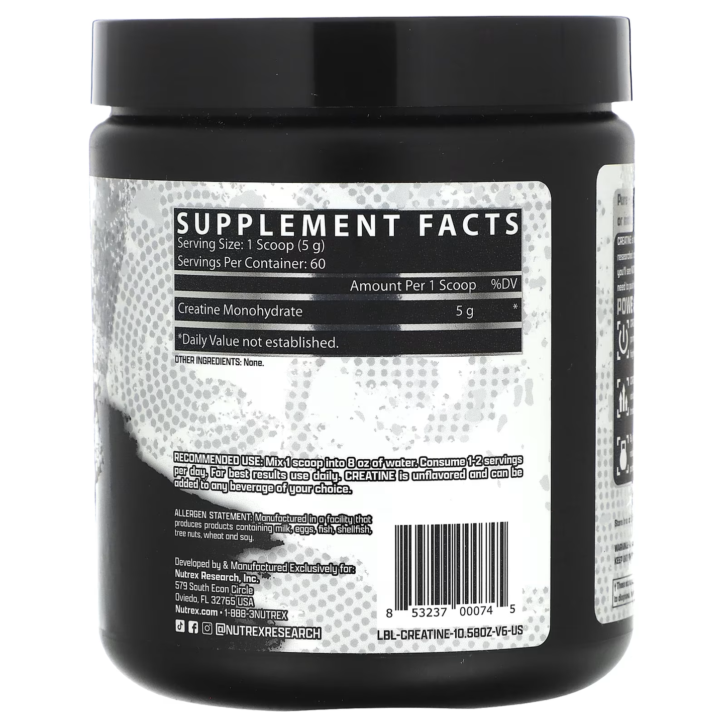 CREATINE DRIVE NUTREX 60 SERVES 300G