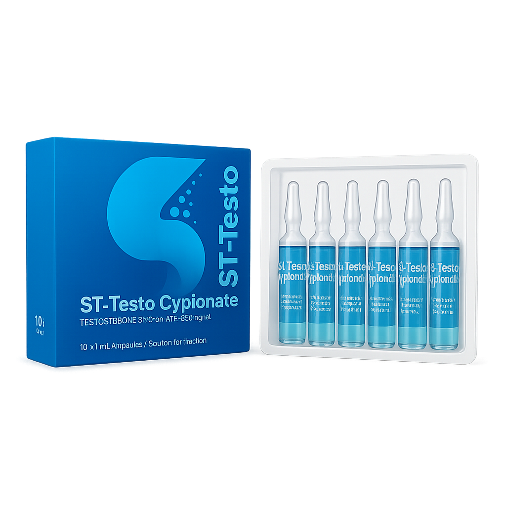 ST-ROIDS TESTO CYPIONATE 10 AMPOLLAS 1ML/350mg