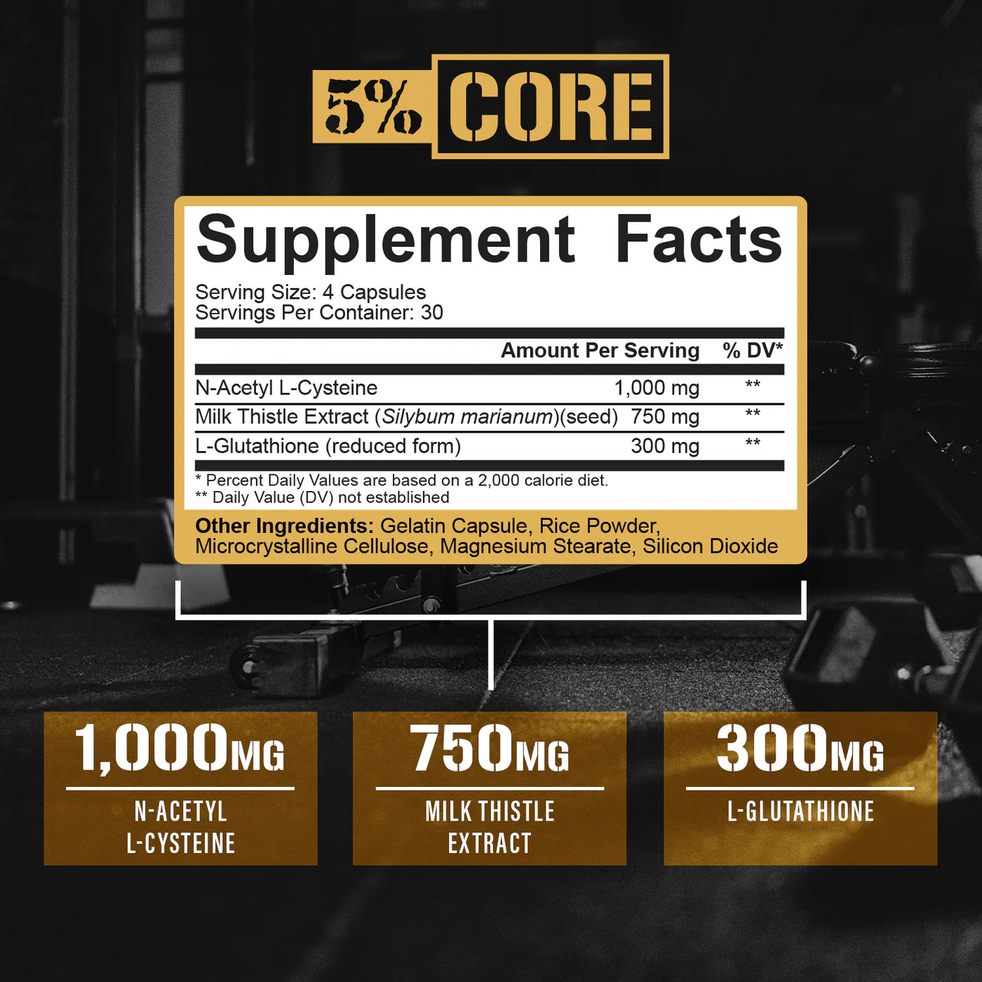 LIVER RICH PIANA 5% 120CAPS