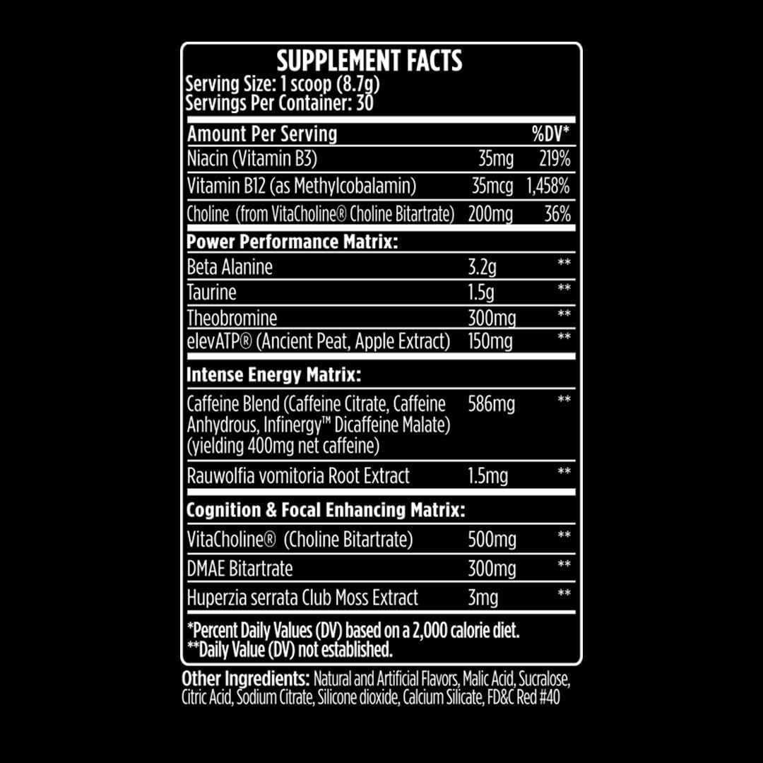 PRE ENTRENO KXR 30SERVS