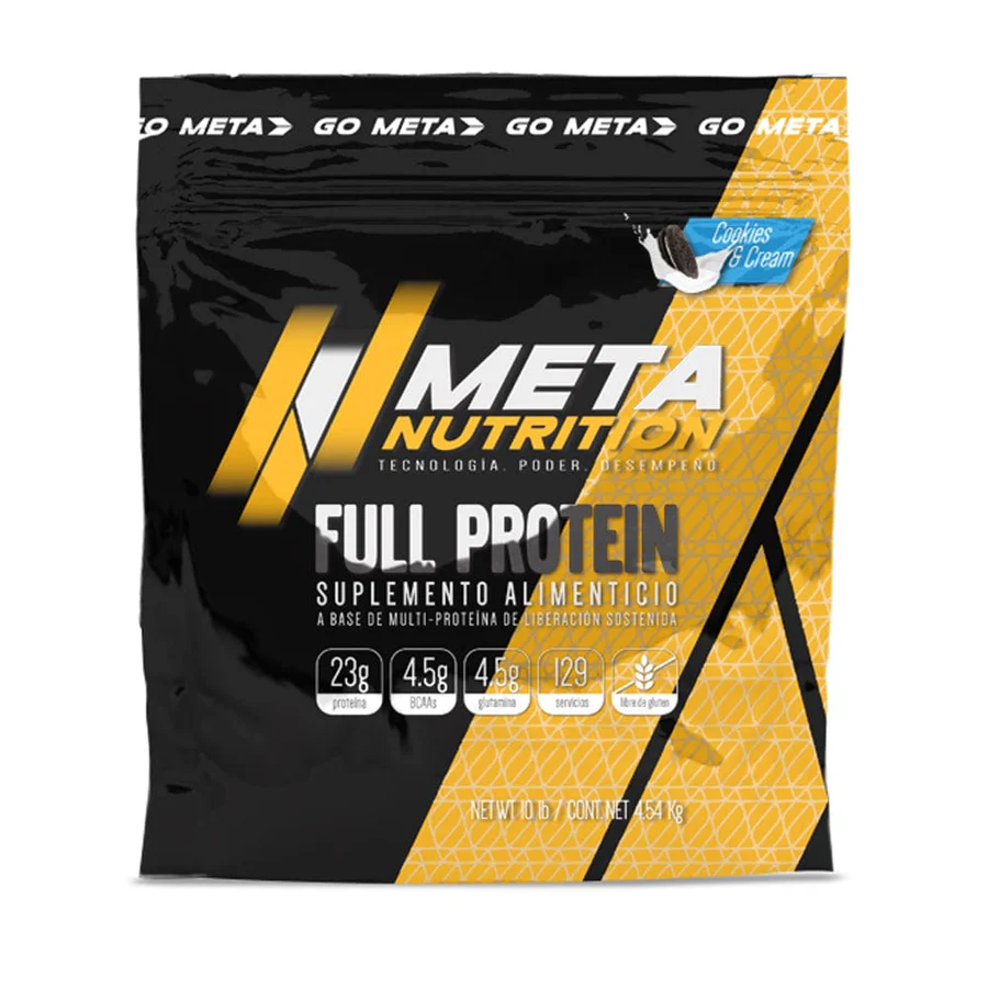 FULL PROTEIN META NUTRITION 10LBS 129SERVS