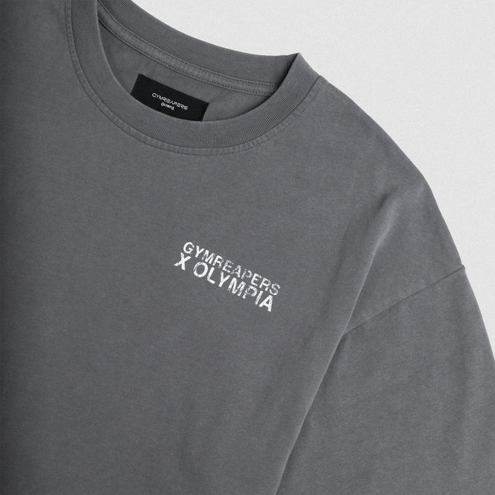 GRXO LIFTING CLUB TEE VINTAGE GRAY