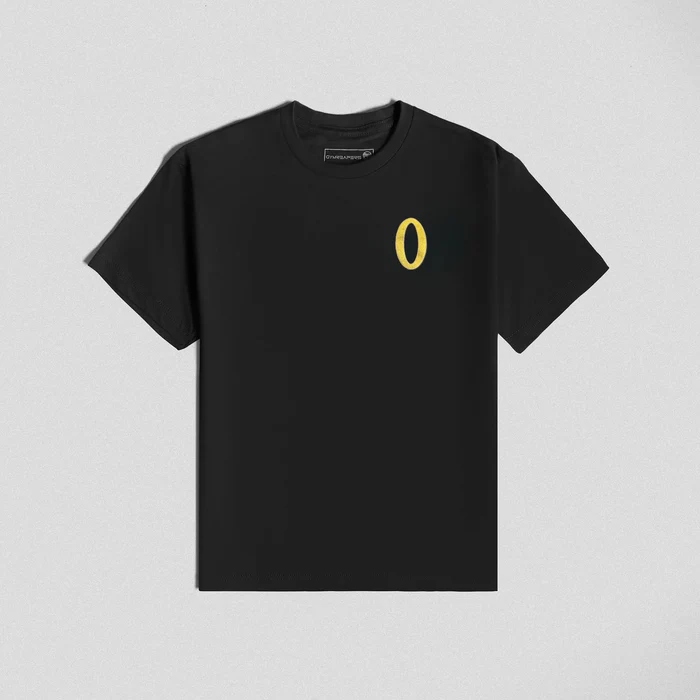 GOLD OLYMPIA BASIC TEE BLACK/GOLD
