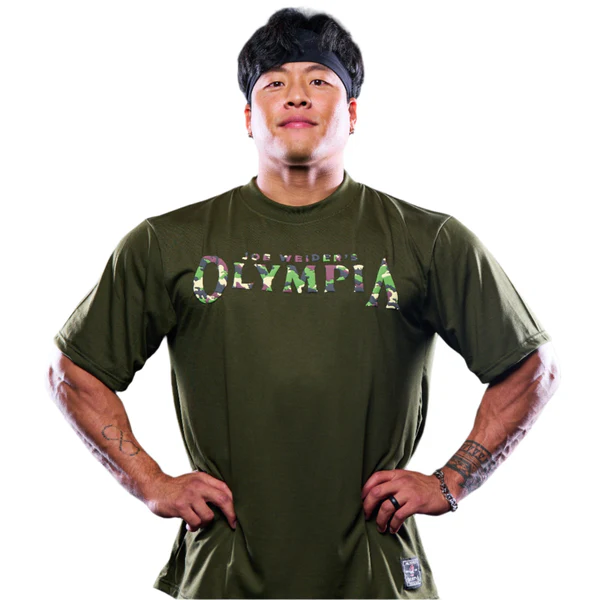 OLYMPIA TSHIRT PUFF PRINT GREEN 2024
