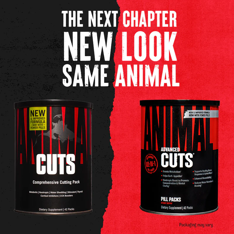 QUEMADOR TERMOGENICO ANIMAL CUTS 42 SOBRES