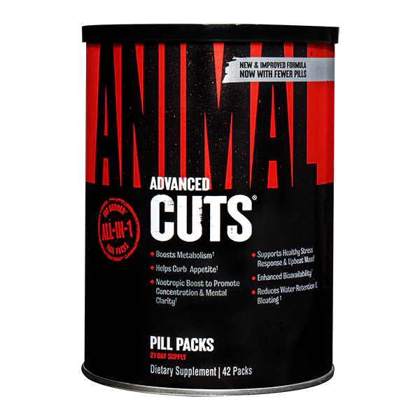 QUEMADOR TERMOGENICO ANIMAL CUTS 42 SOBRES