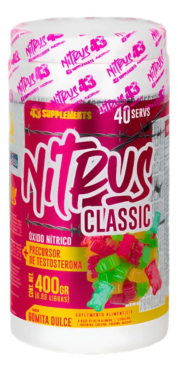 NITRUS CLASSIC 40SERVS 43SUPPLEMENTS