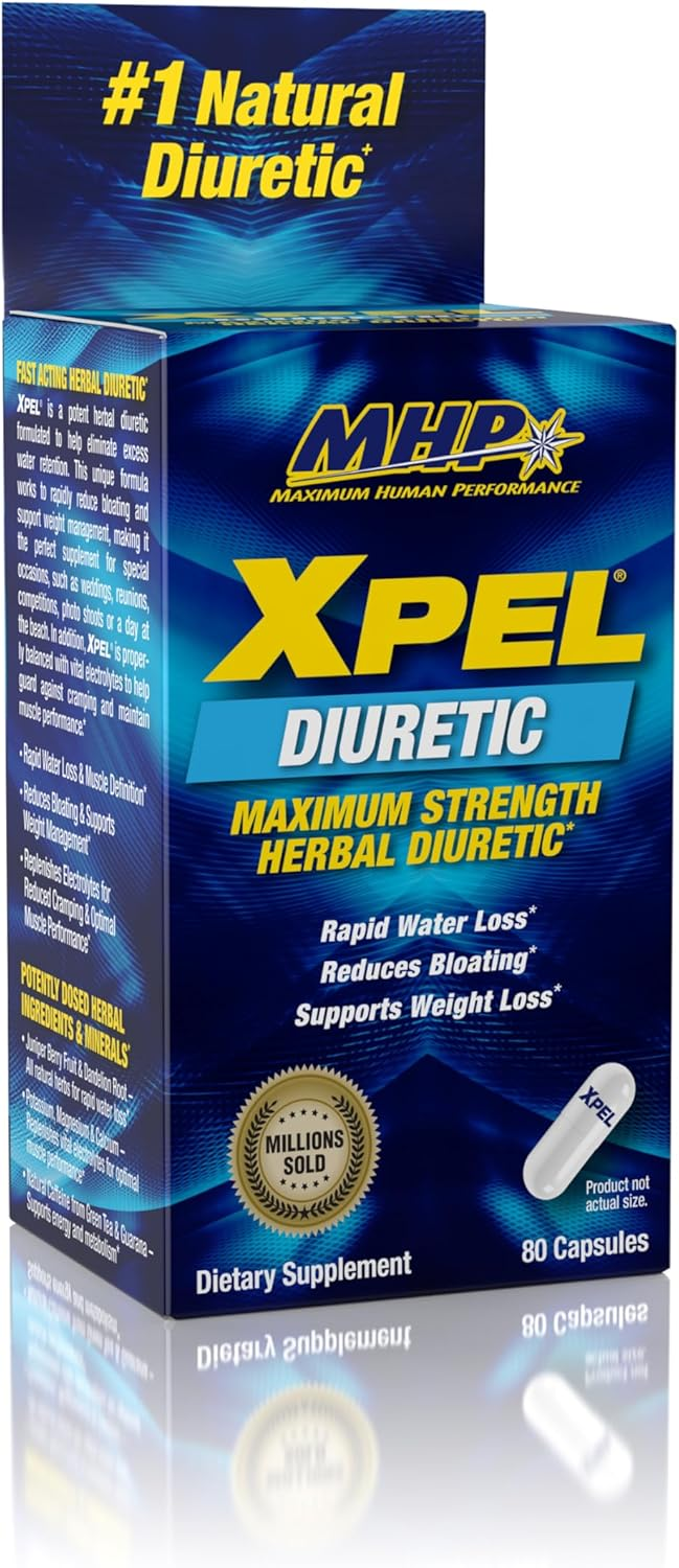 XPEL DIURETIC MAXIMUN STRENGHT 80 CAPSULAS MHP