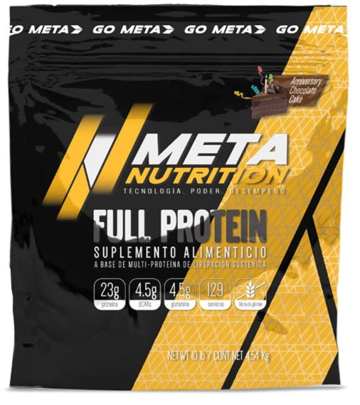 FULL PROTEIN META NUTRITION 10LB. 129 SERVICIOS