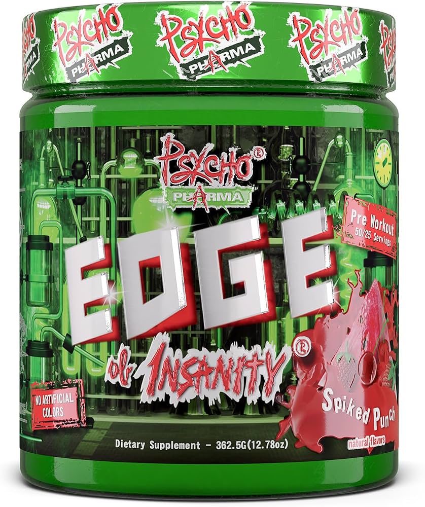 PRE ENTRENO EDGE PSYCHOPHARMA 25/50 SRVS