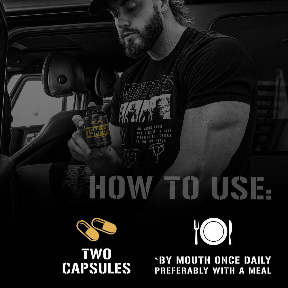 ASHWAGANDHA KSM - 66 RICH PIANA5% CORE 90 CAPSULAS