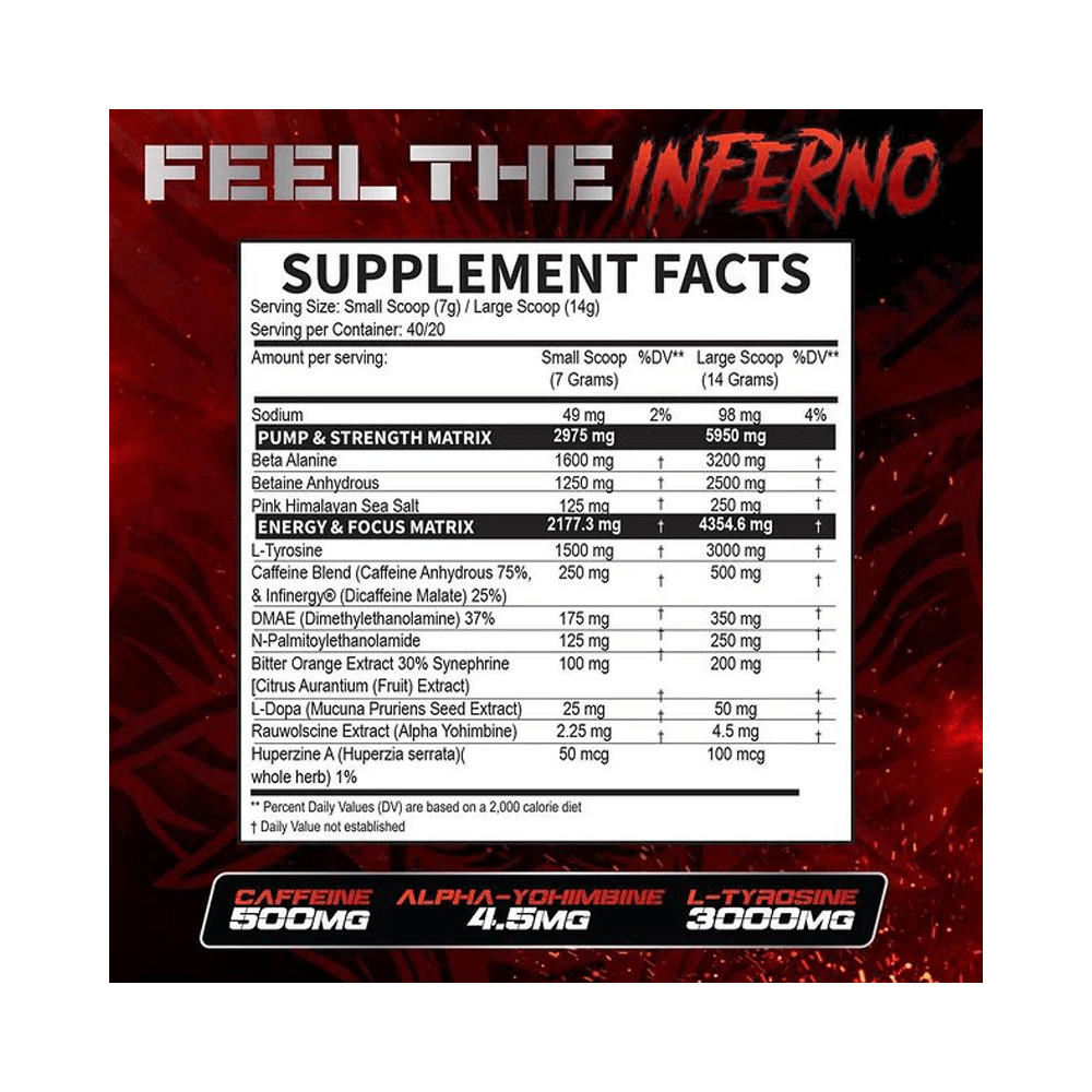 VENOM INFERNO DRAGON PHARMA 40 SERVIDAS