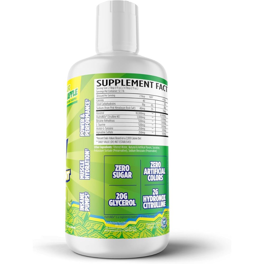 GLICINATO SPORTS PUMP N FlOW VMI 32 SERVIDAS 32OZ BOTE READY TO DRINK