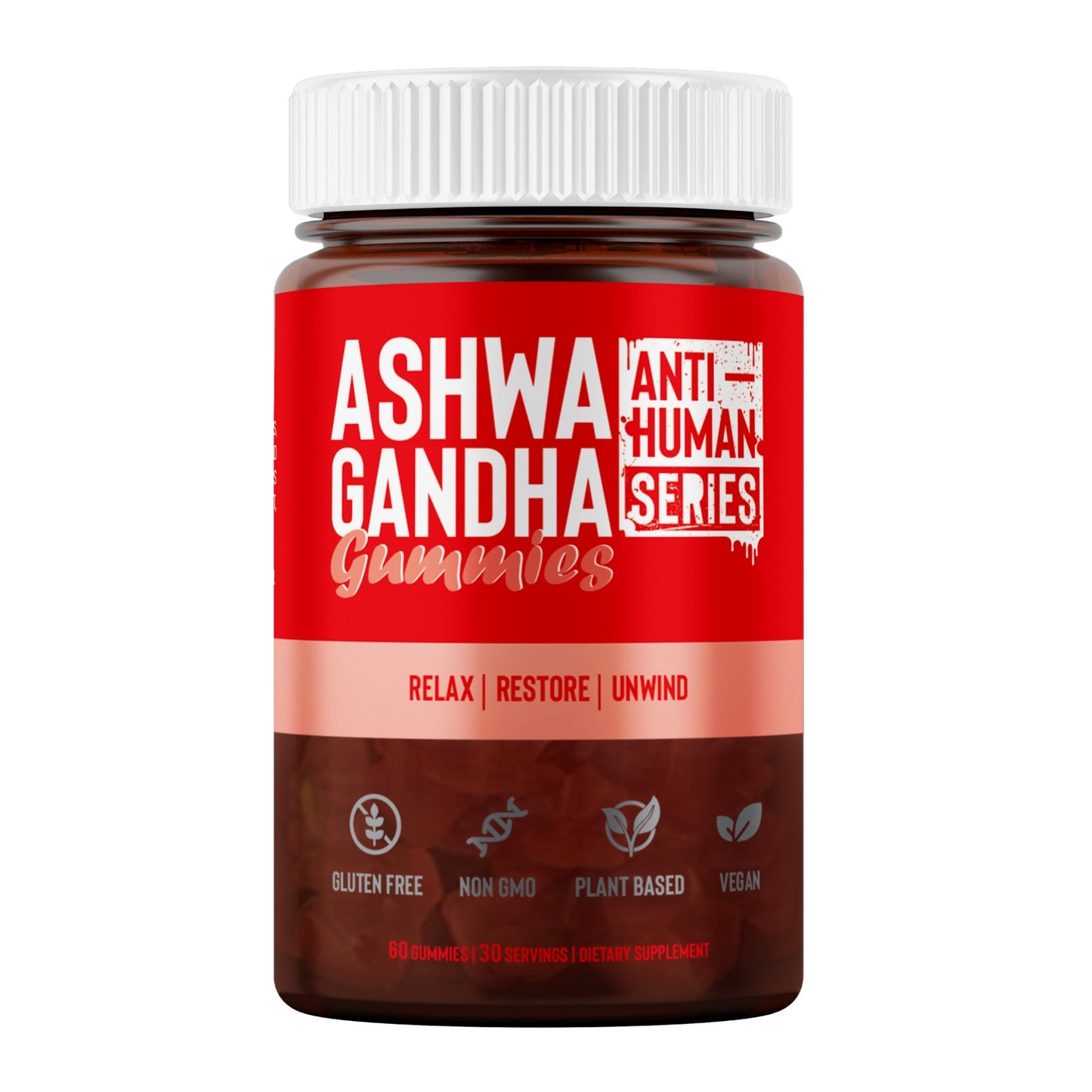 ASHWAGANDHA ANTI-HUMAN 60 GOMITAS