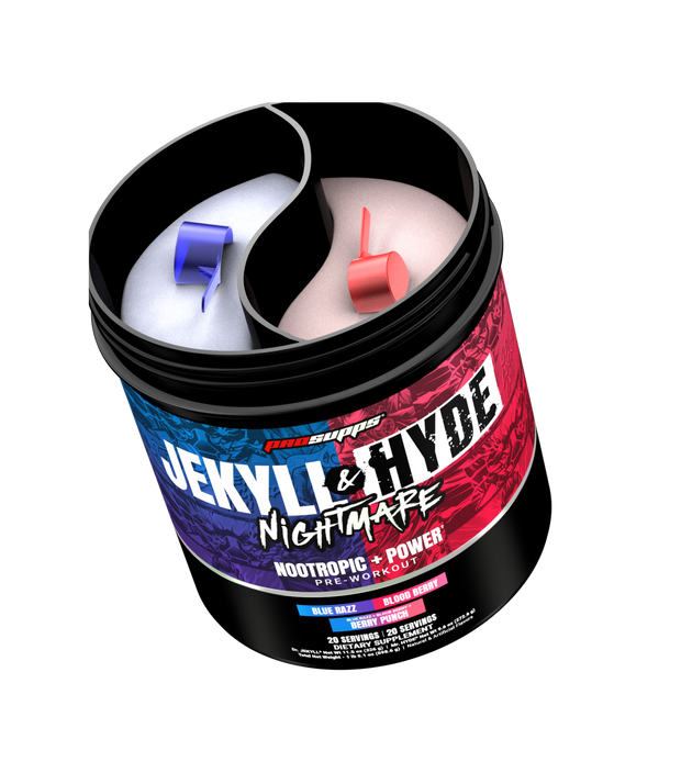 PRE-ENTRENO PROSUPPS JEKYLL & HYDE DUAL TUB (TRES SABORES EN UNO) 40 SERVICIOS