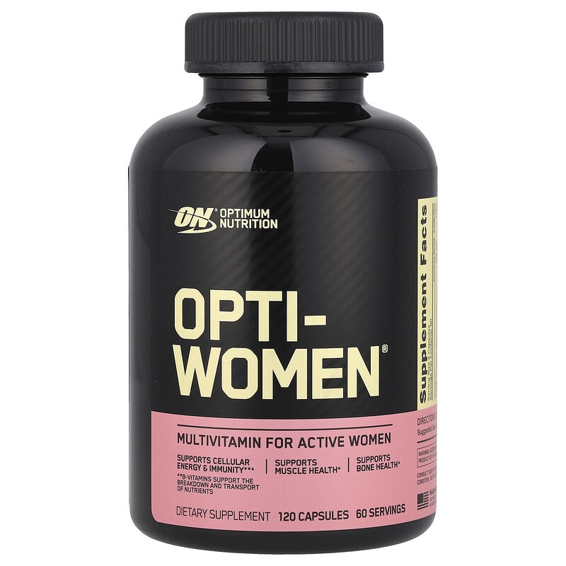 OPTI-WOMEN OPTIMUN NUTRITION MULTIVITAMINICO PARA MUJER 120 CAPSULAS