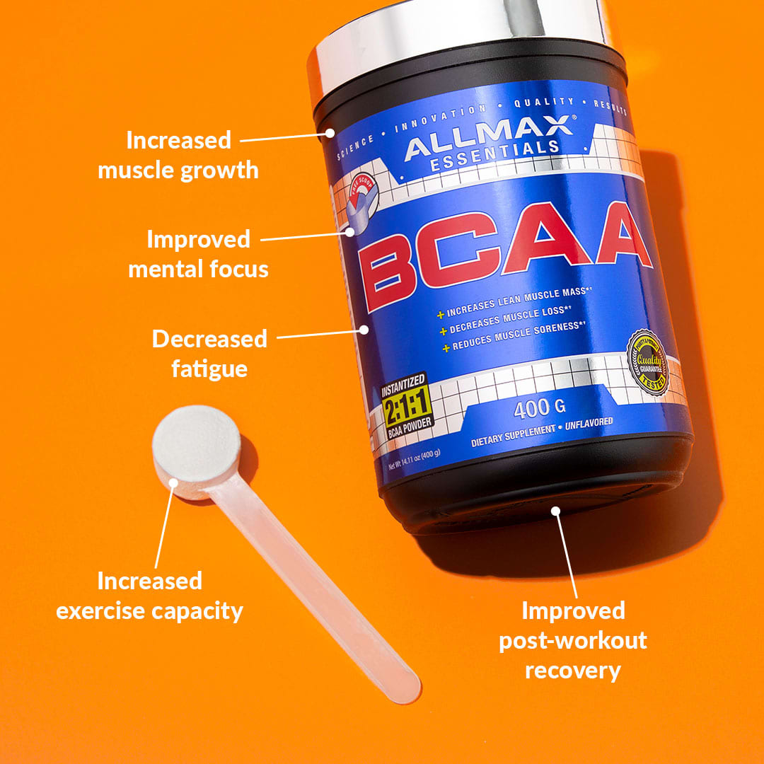 BCAA ALLMAX 80 SERV 400G