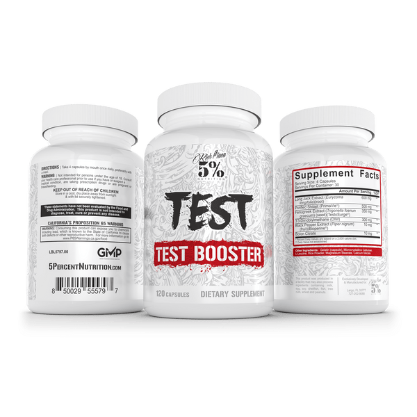 TEST BOOSTER RICH PIANA 5% CORE 120 CAPSULAS