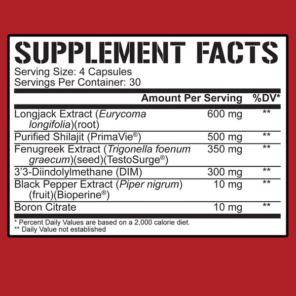 TEST BOOSTER RICH PIANA 5% CORE 120 CAPSULAS