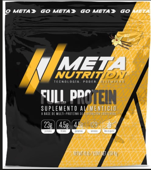 FULL PROTEIN META NUTRITION 10LB. 129 SERVICIOS