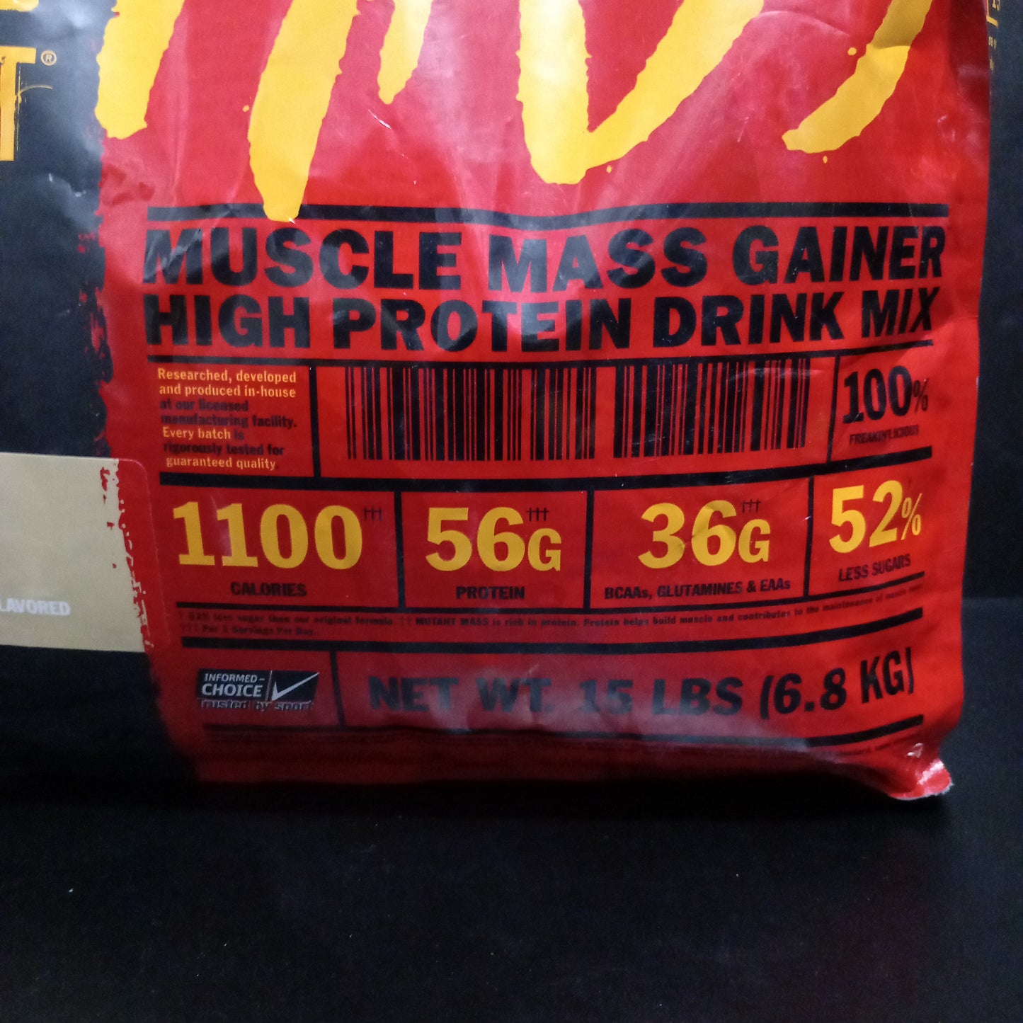MUTANT MASS 49 SERVED 15LBS.