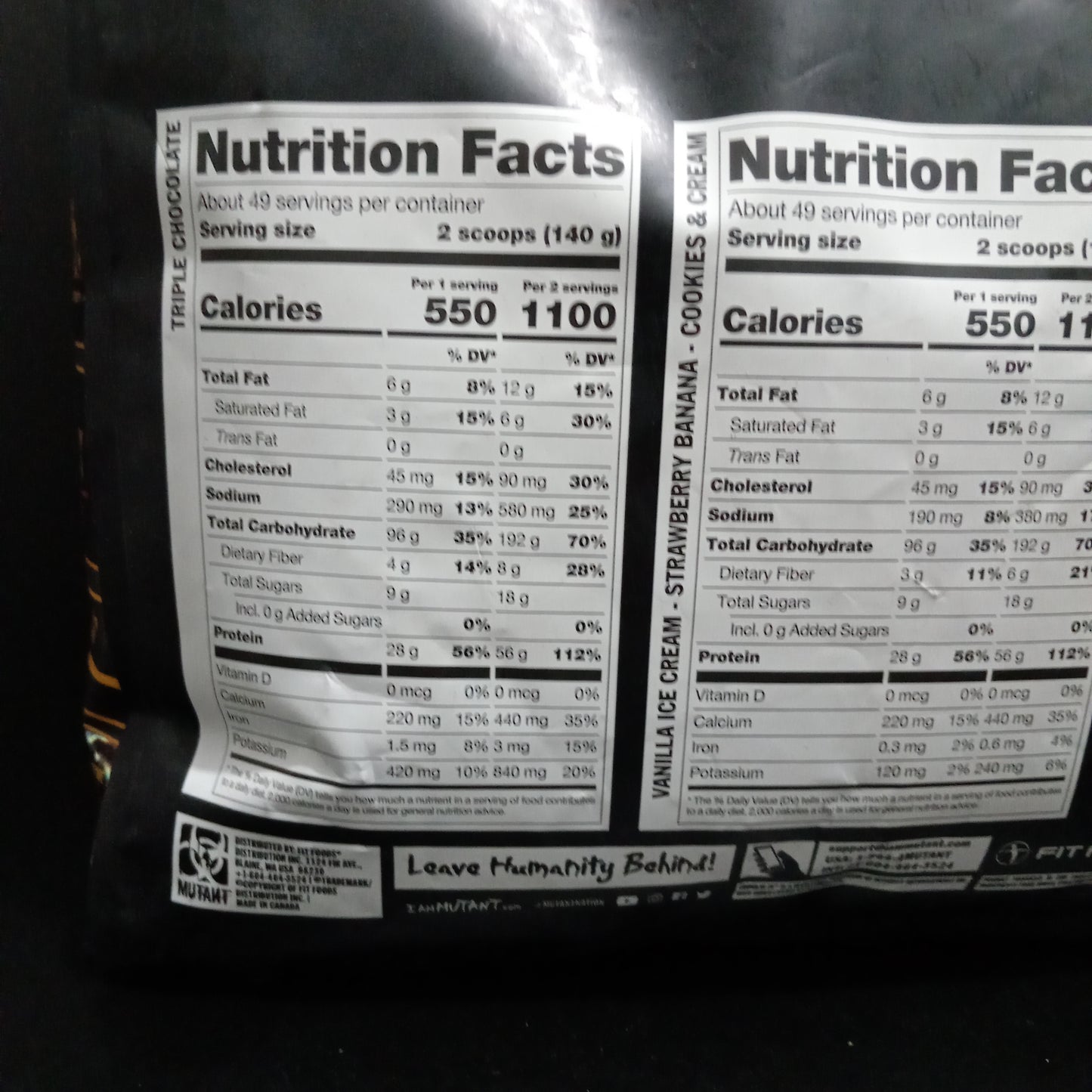 MUTANT MASS 49 SERVED 15LBS.