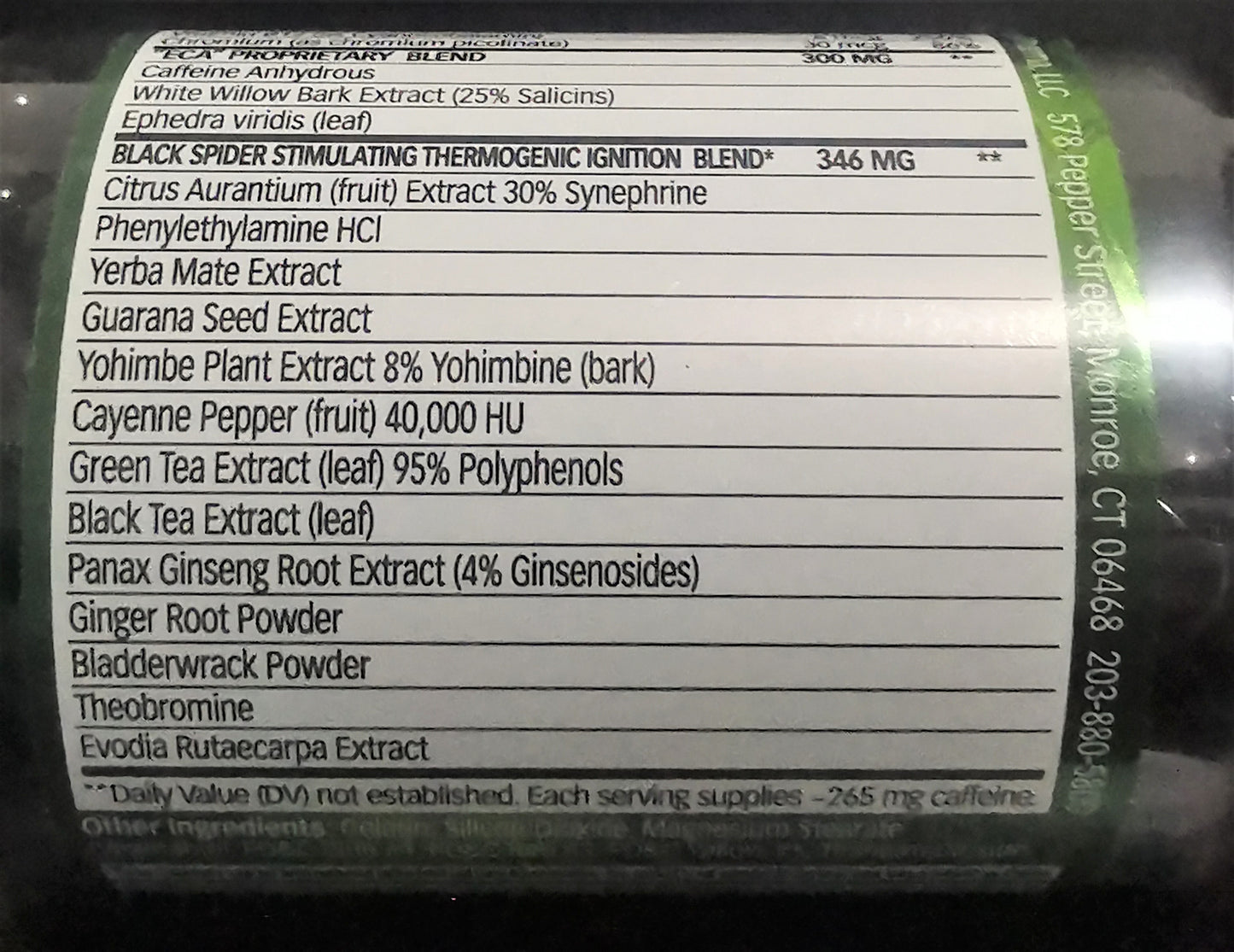 BLACK SPIDER 100 CAPSULAS