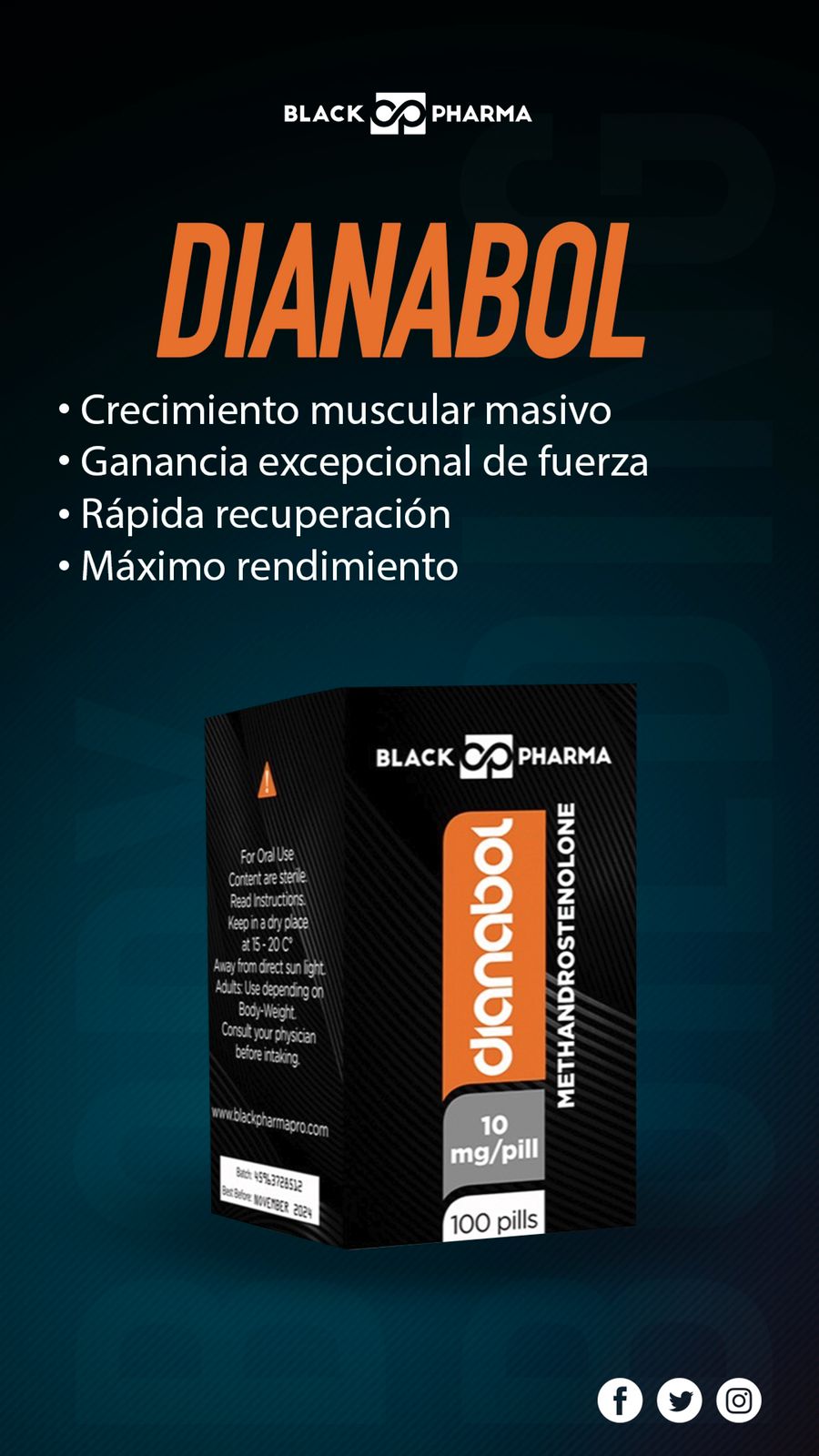 DIANABOL BLACK PHARMA