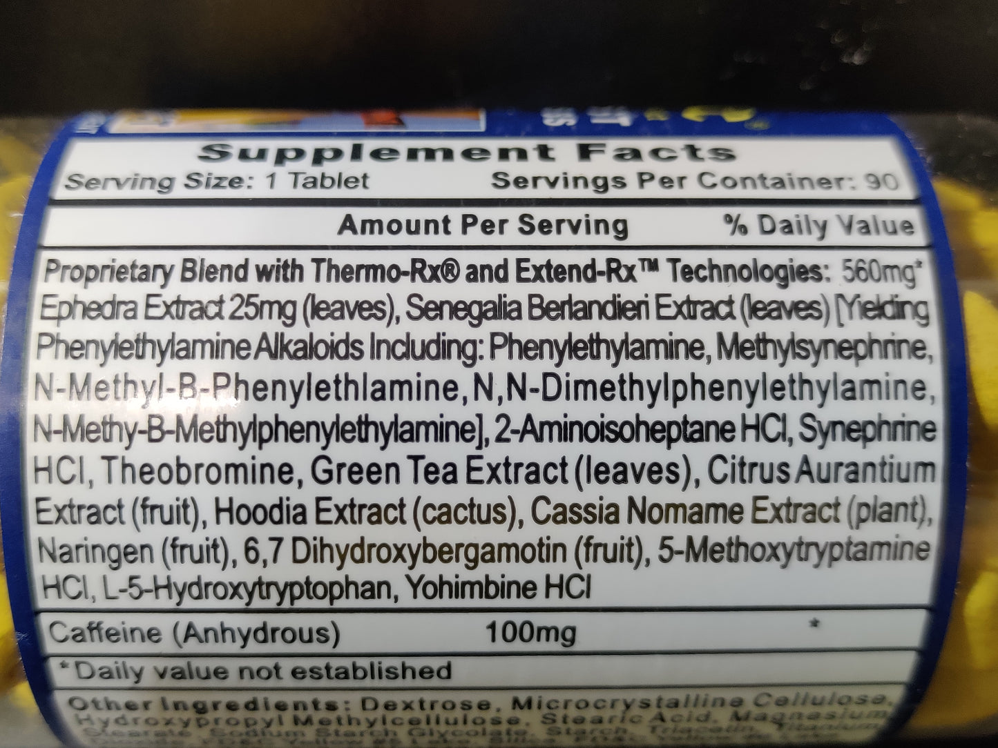 LIPODRENE HI-TECH PHARMACEUTICALS 90 CAPSULAS (AMARILLO)