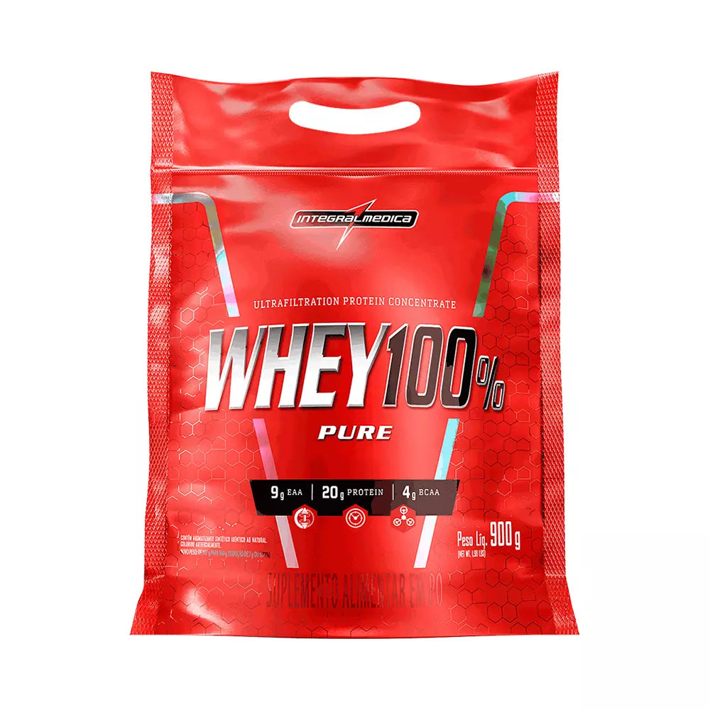 WHEY 100% PURE INTEGRAL MEDICAL 900G