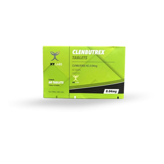 CLENBUTREX XT LABS 0.04MG 60 TABLETAS