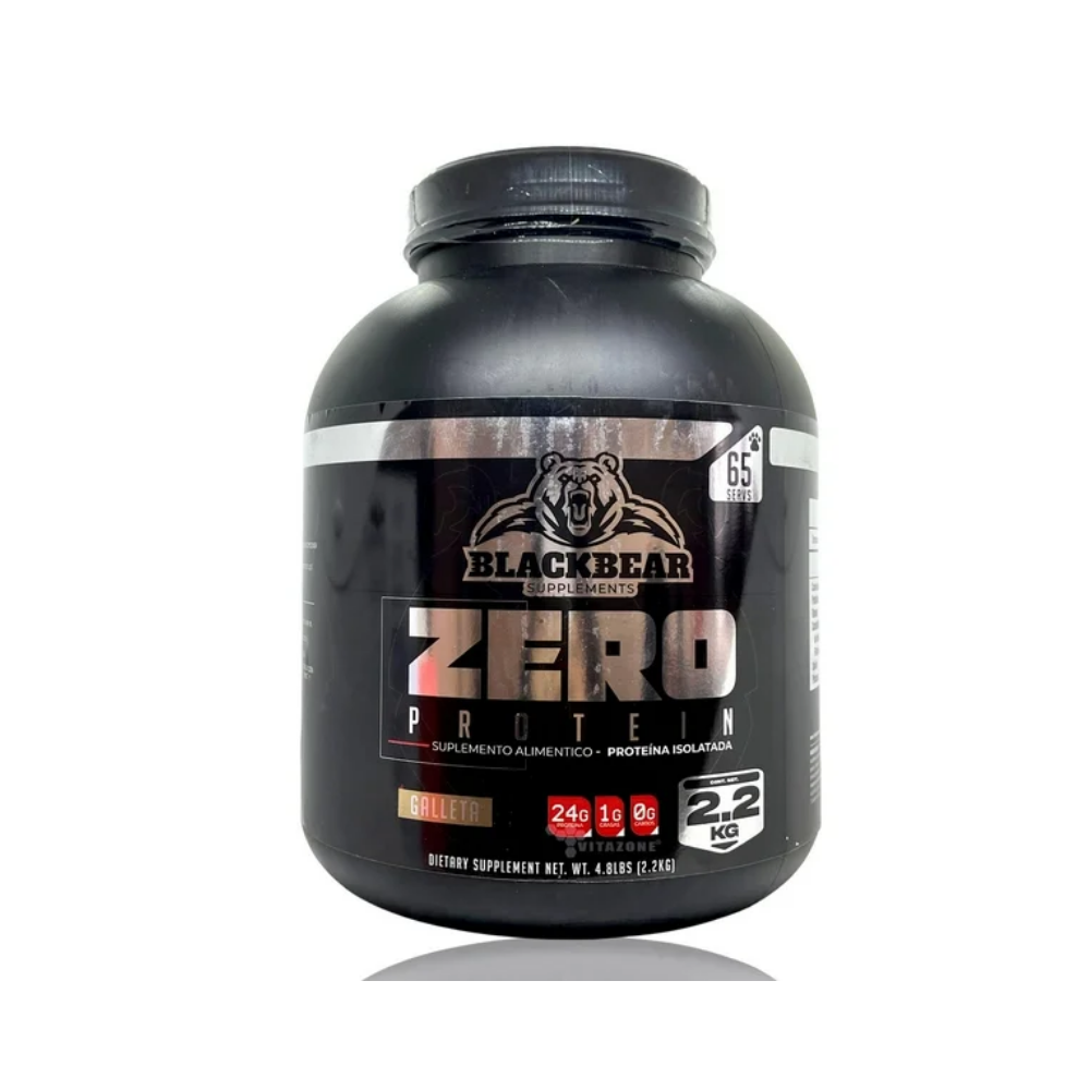 ZERO PROTEIN HYDROLIZED BLACKBEAR JAR 65 SERVINGS 2.2. kgs